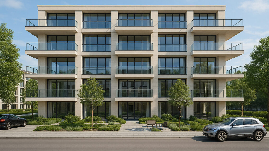 Luxury Modern Apartment Building